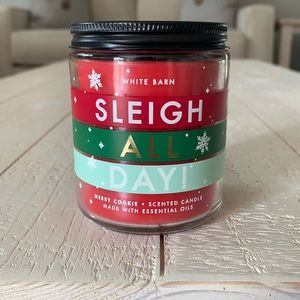Bath & Body Works Merry Cookie Single Wick Candle